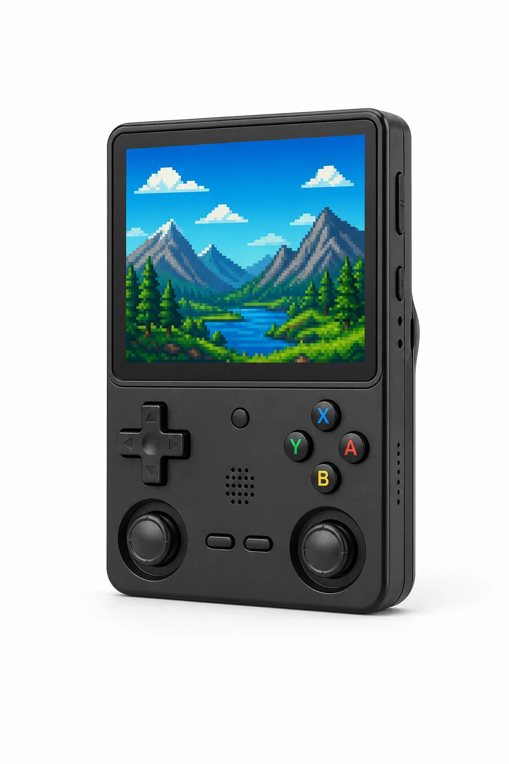 R36S handheld product front view on white background